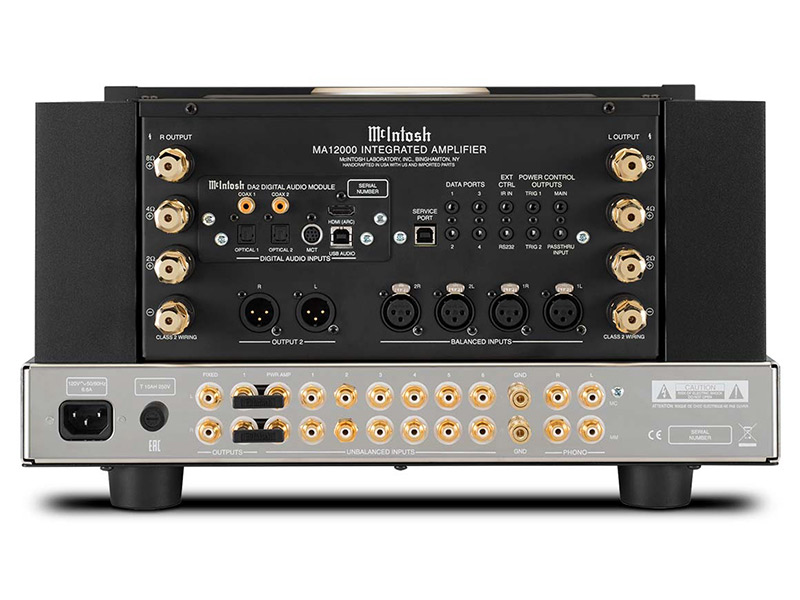 Amply McIntosh MA12000, 2 Kênh, 350W/CH-10