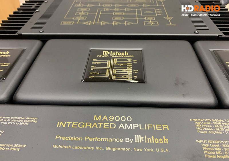 Amply McIntosh MA9000, 2 Kênh, 300W/CH (8 Ohm)-6