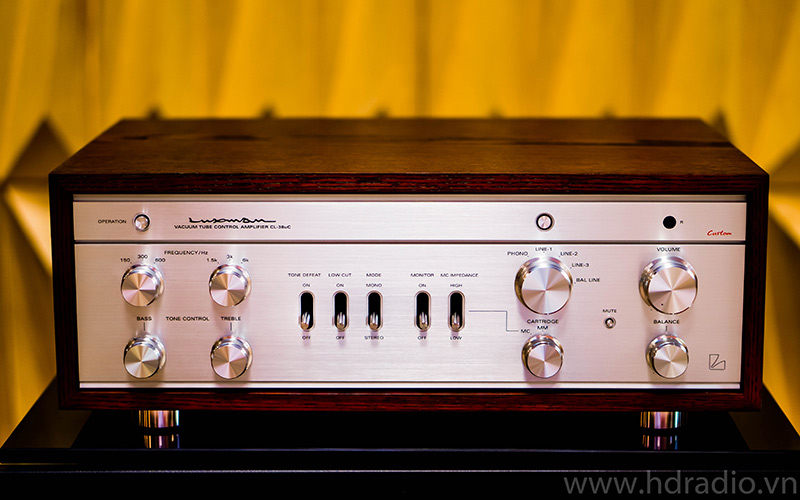 Pre Amply đèn Luxman CL-38uC-1