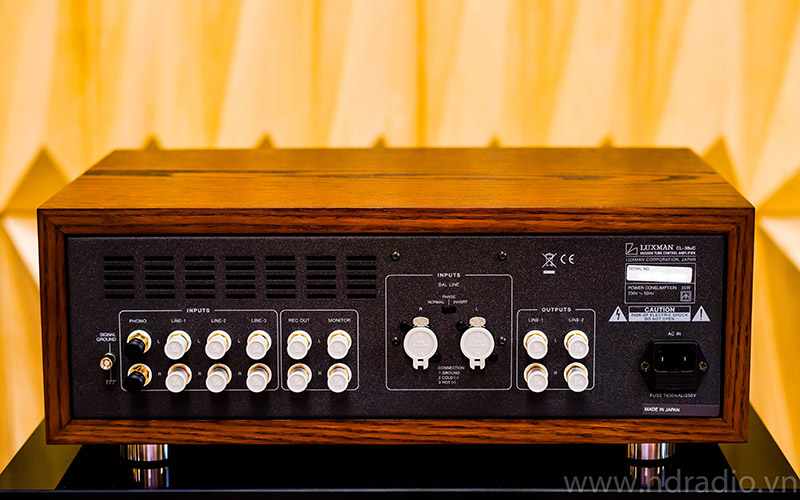 Pre Amply đèn Luxman CL-38uC-2