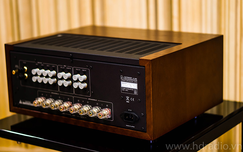 Amply Đèn Luxman LX380, 2 Kênh, 18W/CH ( 8 Ohm)-9