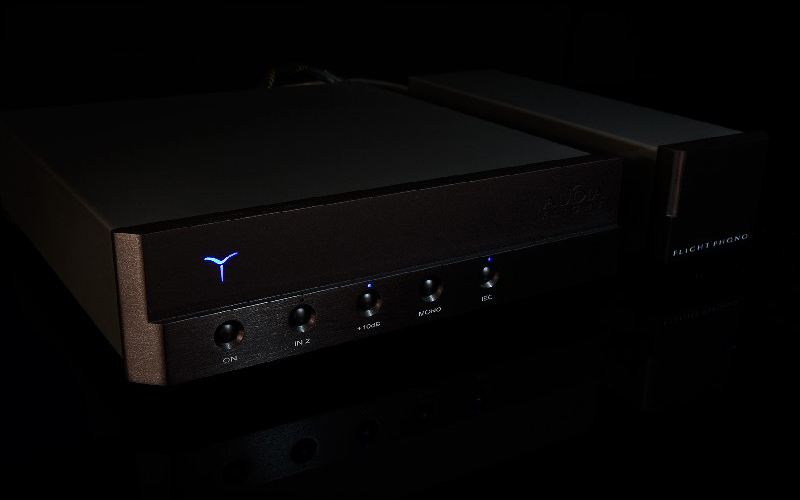 Phono Pre Amply Audia Flight FL Phono, RCA, XLR-6