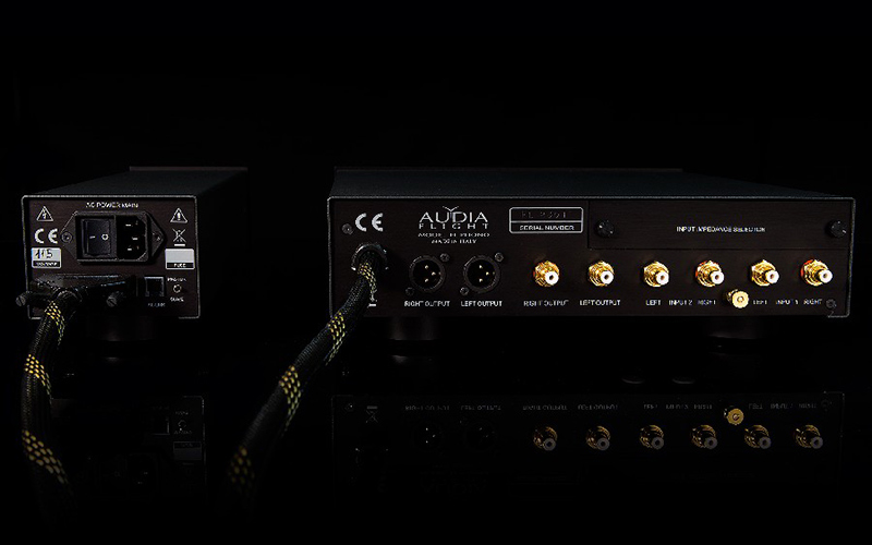 Phono Pre Amply Audia Flight FL Phono, RCA, XLR-7