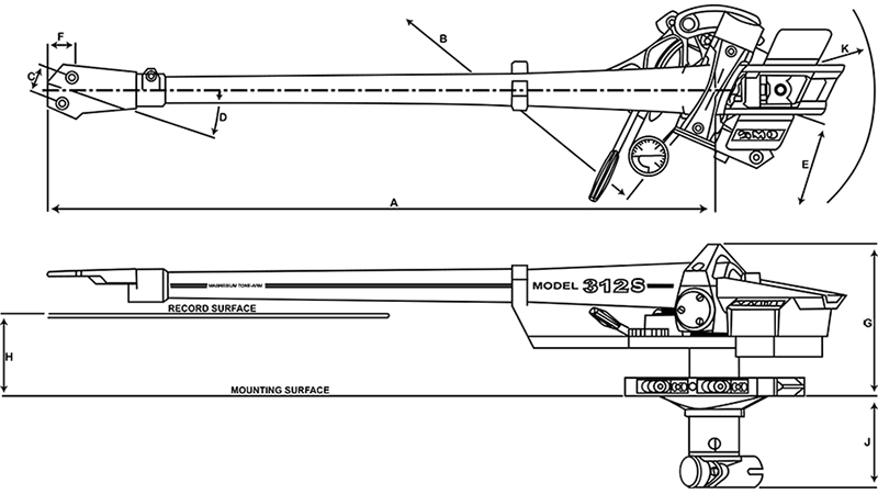Tay cần SME SERIES 312S-1
