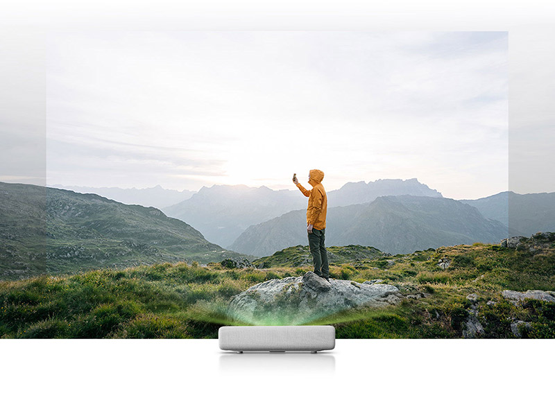 Máy Chiếu 4K Siêu Gần Samsung LSP7T-3