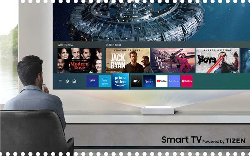 Máy Chiếu 4K Siêu Gần Samsung LSP7T-8