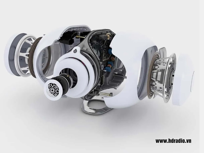 Loa DEVIALET Phantom I 108DB Opera De Paris (Cánh Loa Mạ Vàng Moon Gold), 1100W, Bluetooth, Wifi, AirPlay, Optical-4