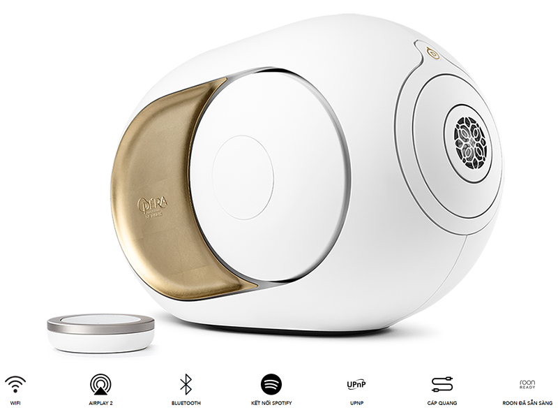 Loa DEVIALET Phantom I 108DB Opera De Paris (Cánh Loa Mạ Vàng Moon Gold), 1100W, Bluetooth, Wifi, AirPlay, Optical-7