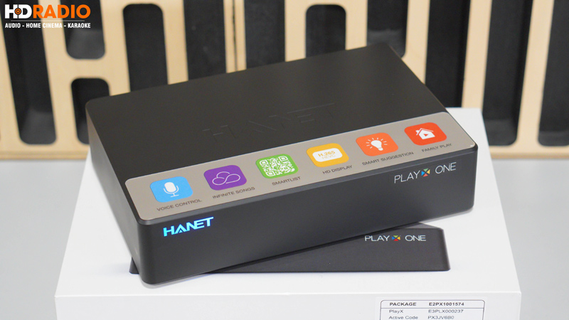 Đầu Karaoke Hanet PlayX One 4TB, Chọn bài Giọng nói, Cập nhật bài mới Online-1