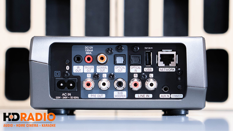 Music Server Denon HEOS Link HS2, DAC 24bit/192kHz, Preamp, Hỗ trợ quản lý nhạc số, WiFi, Bluetooth-4