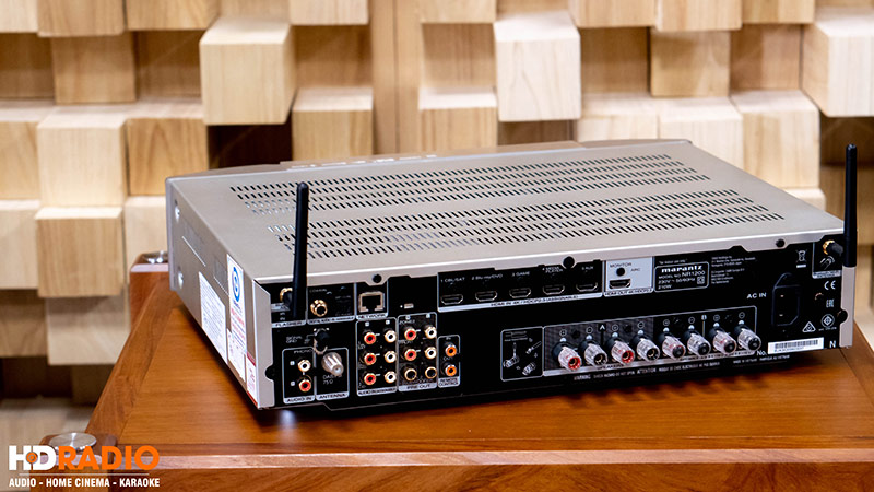 Amply Marantz NR1200 (2 Kênh, 75W/CH (8 Ohm), Bluetooth, Wifi, AirPlay)-4