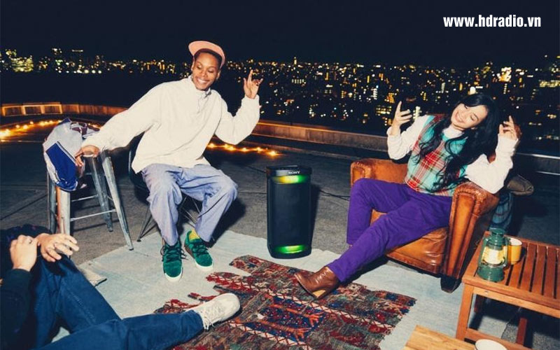 Loa Sony SRS-XP500, Pin 20h, IPX4, Hỗ trợ karaoke-6