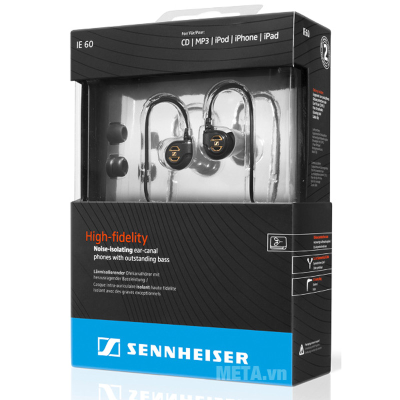 Tai Nghe Sennheiser IE 60 (Có Dây, Jack 3.5mm)-4