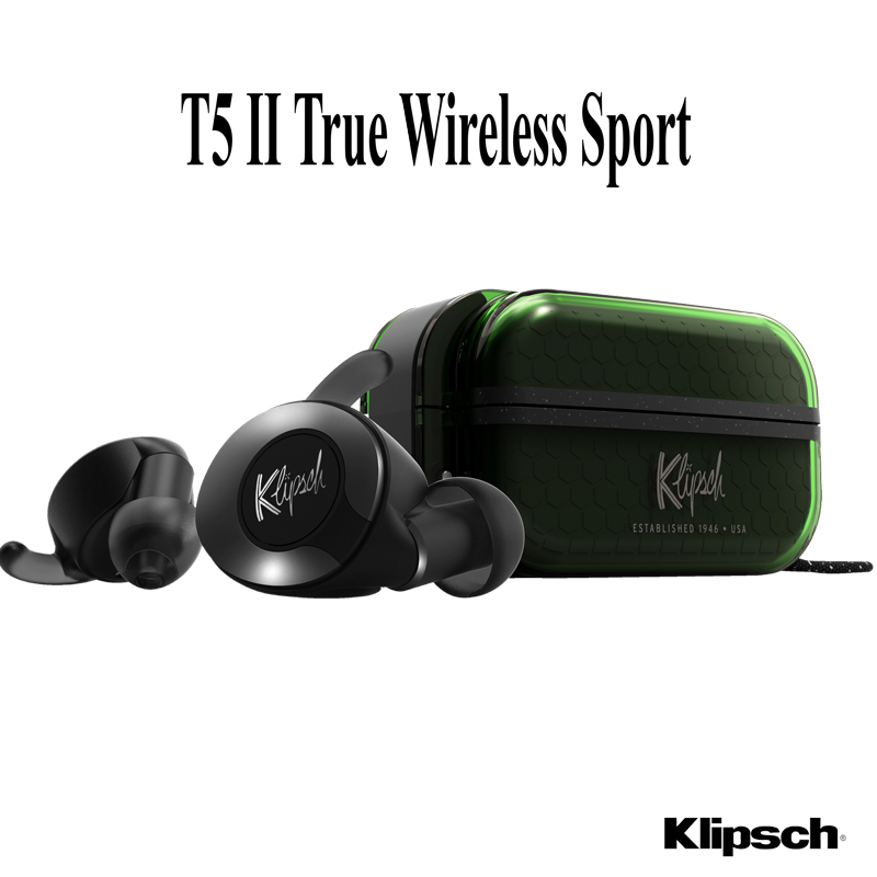 Tai Nghe Klipsch T5 II True Wireless Sport (Không Dây, Pin 8 Giờ, IP67, Bluetooth 5.0)-3