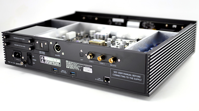 Music Server Aurender N20, Hỗ trợ quản lý nhạc số, LAN-4