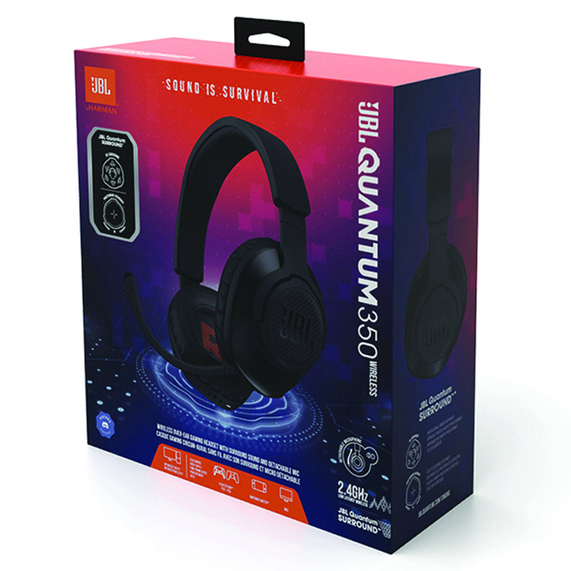 Tai Nghe JBL Quantum 350 (Gaming, Pin 22 Giờ, Bluetooth 5.0)-3