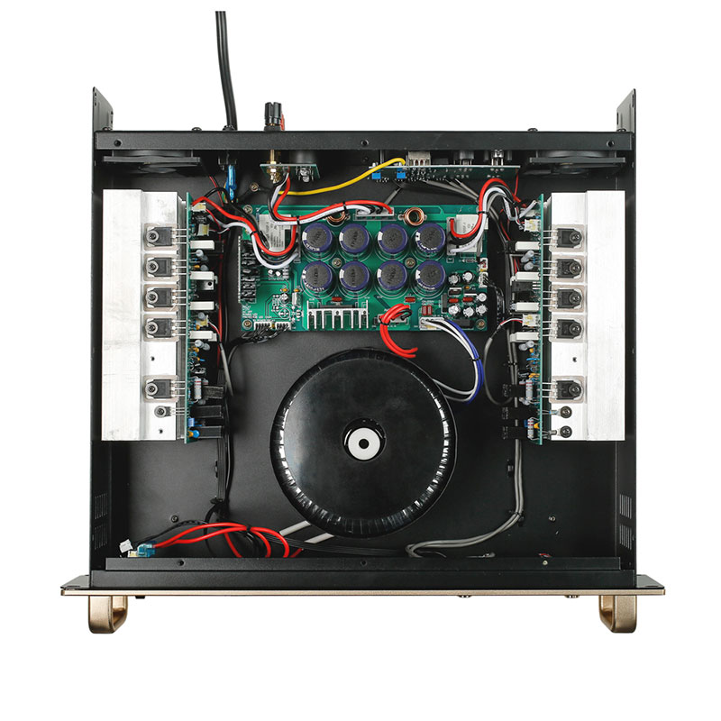 Cục Đẩy Công Suất CAVS ZM2700 Gold, 600W x2 kênh, Class AB-3