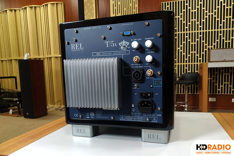 Loa sub Rel T5X, Công Suất 125W, Bass 20 cm (Sub Điện)-7