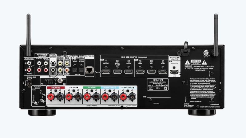 Amply Denon AVR-S660H-3