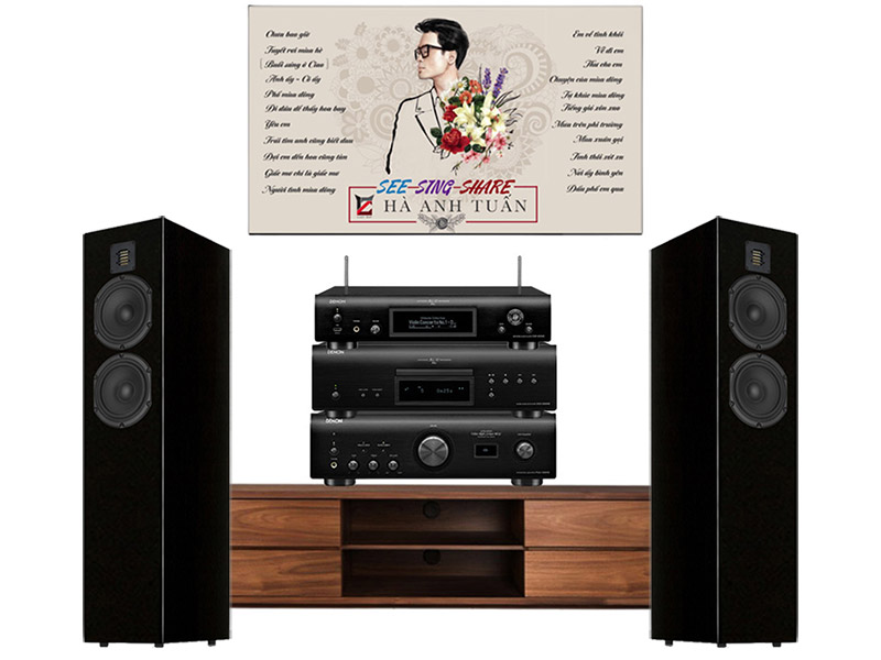 Dàn âm thanh nghe nhạc cao cấp Denon, Piega HD09-1