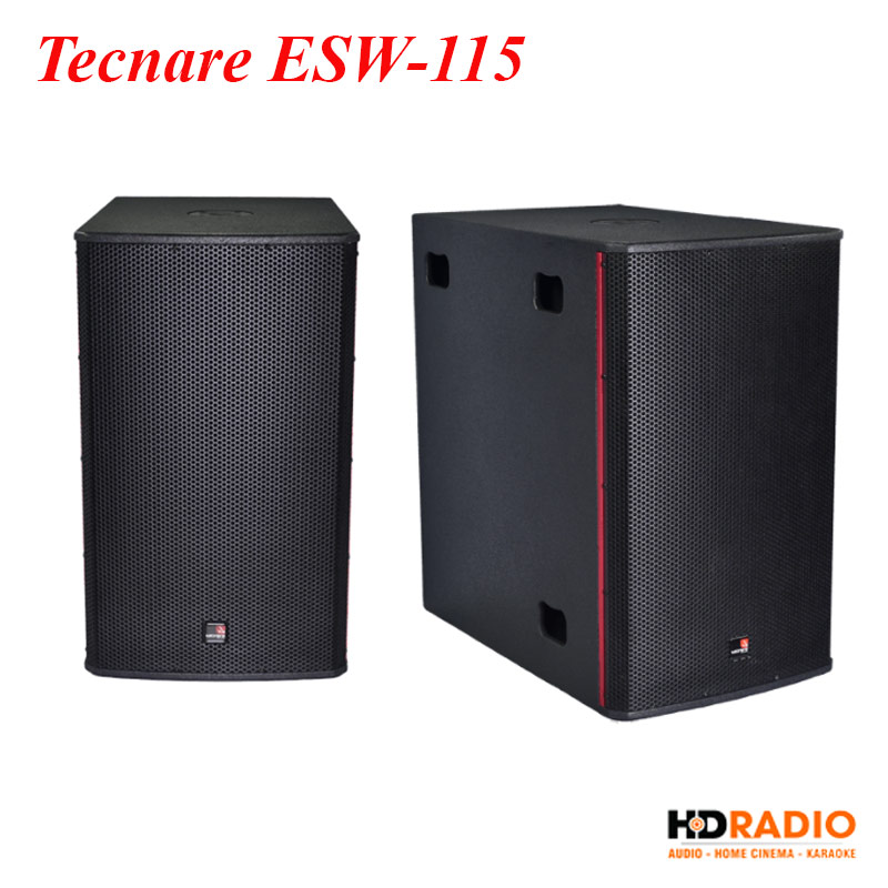 Loa Sub Tecnare ESW-115, Sub hơi, 500W, Bass 40cm-6