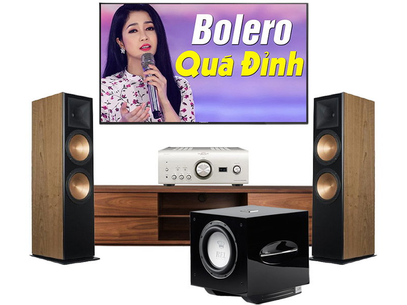 Dàn âm thanh nghe nhạc 2.1 Denon, Klipsch, Rel HD92 (Klipsch RF7III + Denon 2500ne + Sub Rel S510)-1