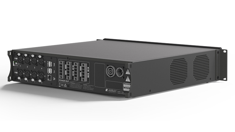 Công suất K-Array Kommander KA28, 600W x 8 Kênh, Class D-2