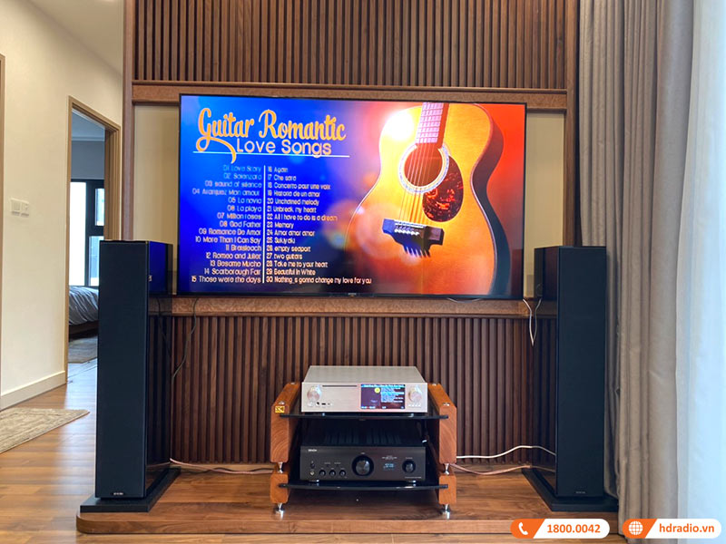 Dàn âm thanh nghe nhạc cao cấp Denon, Piega HD27-6