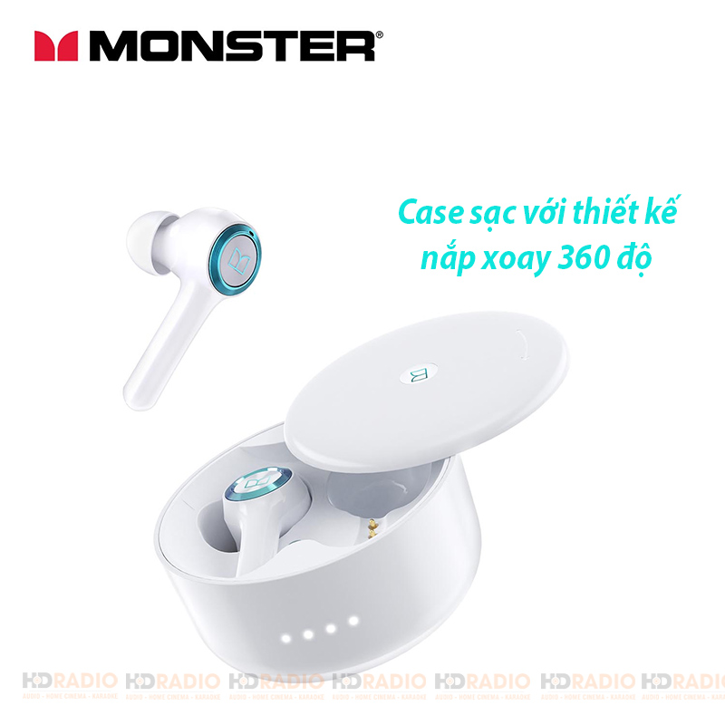 Tai Nghe Monster Clarity 102 AirLinks (Không Dây, Chống Ồn, Pin 6 Giờ, IPX5, Bluetooth 5.0)-3