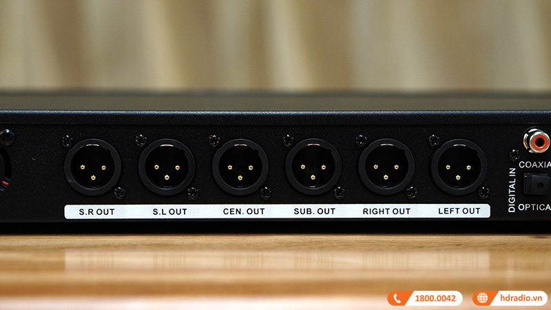 Vang Số JKaudio X6000 Plus, Chống Hú Rít, 6CH, Chip DSP mới-8