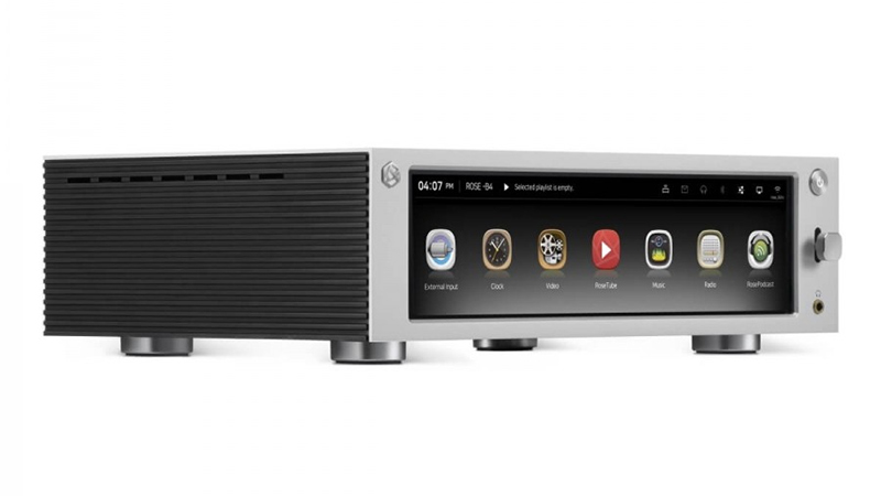 Amply Hifi Rose RS201E, Công Suất 2 x 50W, Music Server, Network Audio Player, DAC Sabre ES9018K2M, WiFi, Bluetooth (all in one)-2