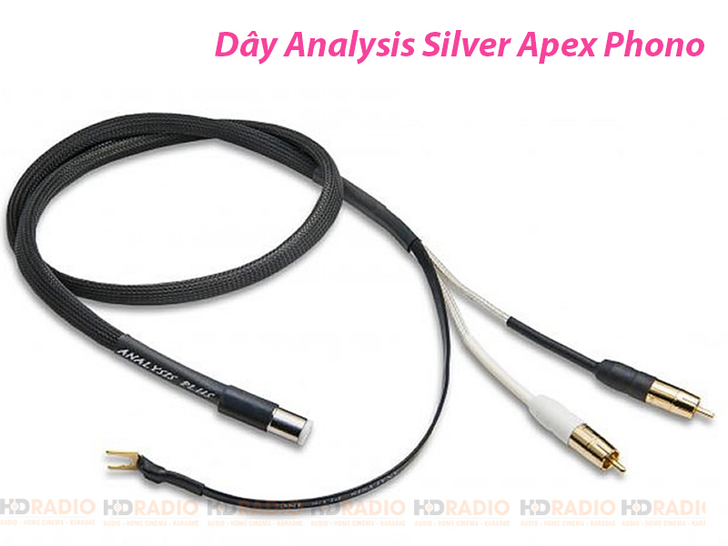 Dây Analysis Silver Apex Phono, 1 mét-1