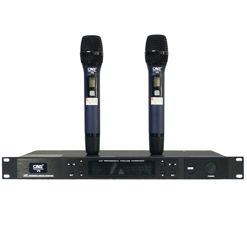 Micro Không Dây CAVS V5, Cảm biến tự ngắt, Chống hú-1