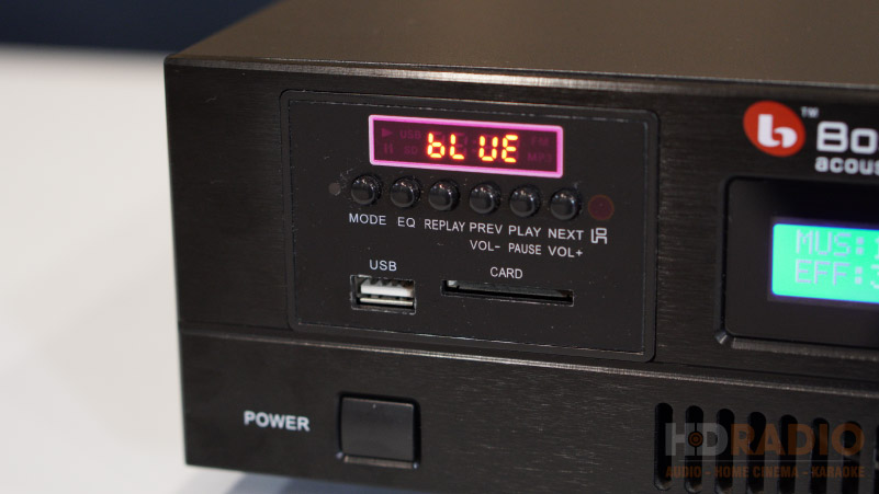 Amply Boston BA300 (Công Suất 600W/2 Kênh, Bluetooth, DSP chống hú, 12,8Kg)-4