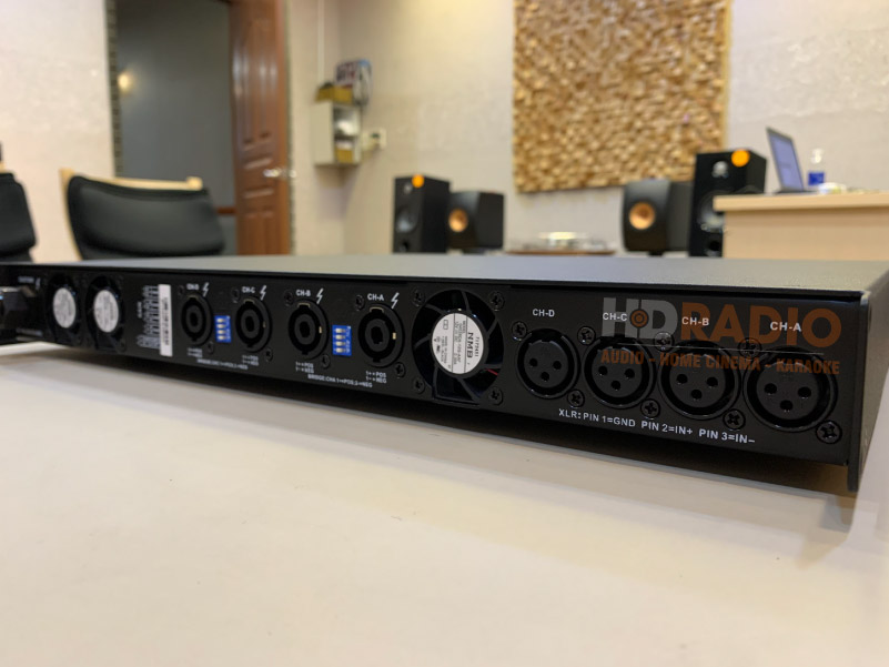 Cục đẩy Wharfedale DP4065, 650W x 4 Kênh-5