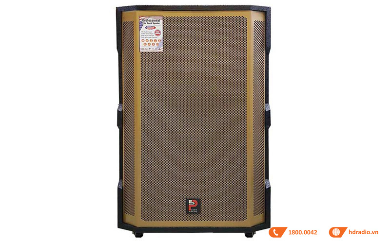 Loa kéo Prosing W18C, Bass 50 cm, Công suất 200W, Kèm 2 tay micro-3
