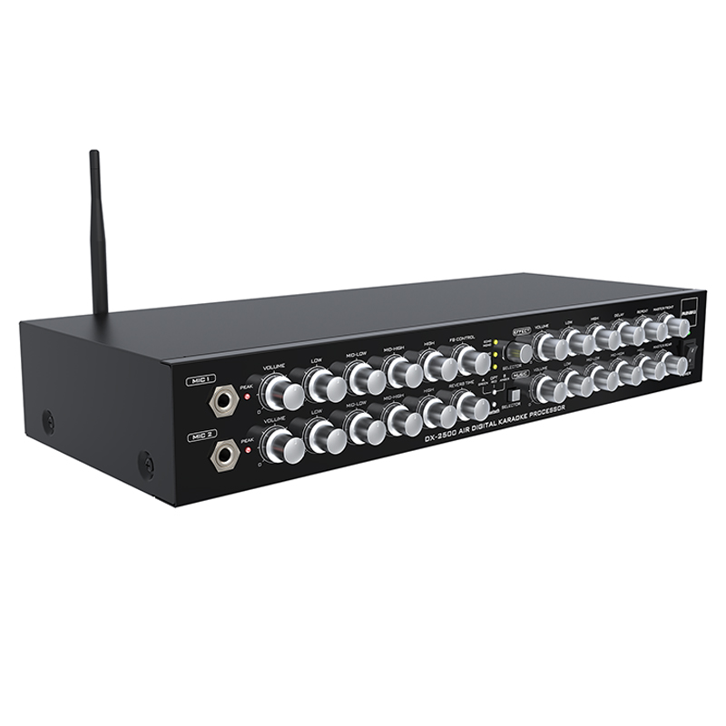 Mixer Paramax DX2500 AIR, DSP, Optical, Chống hú, Bluetooth, Echo + Reverb-2