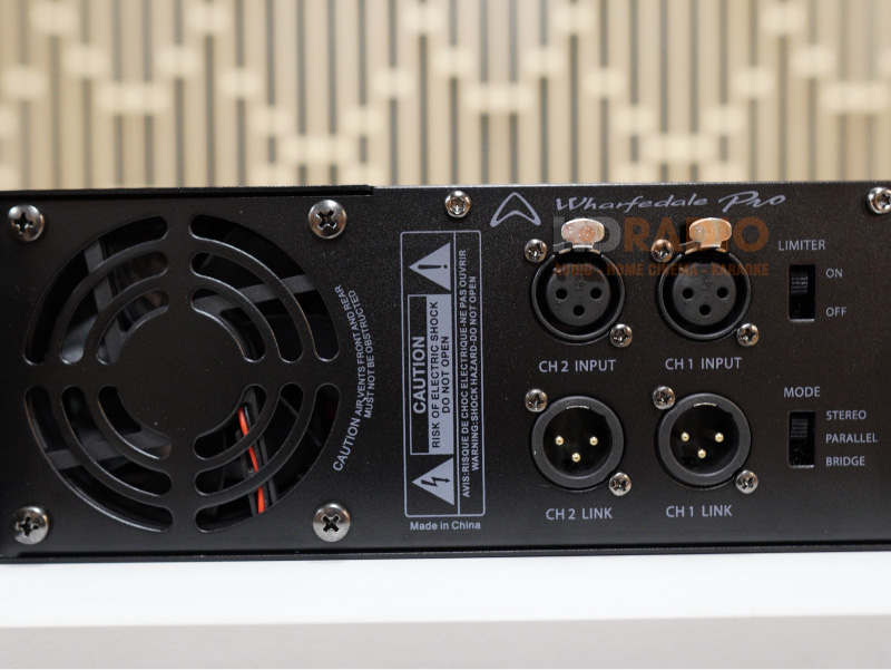 Cục công suất Wharfedale CPD2600, 650W x 2 Kênh-7