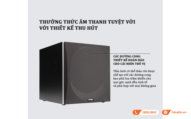 Loa Sub Polk PSW 505-6