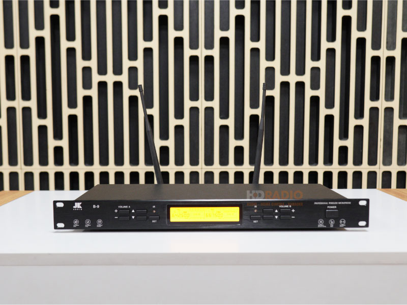 Micro không dây JKAudio B9, Cảm biết gia tốc, Cảm biến tự ngắt, Dò sóng sạch-8