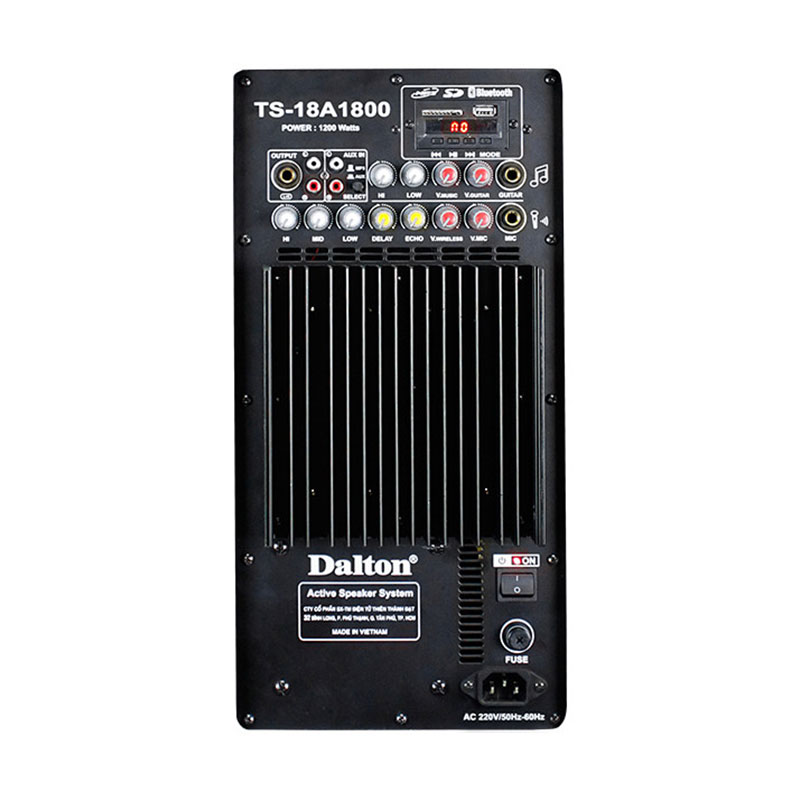 Loa Dalton TS 18A1800, Công Suất 1200W, Bass 50 cm, Kèm 2 Tay Mic, (nguồn điện 220V)-1
