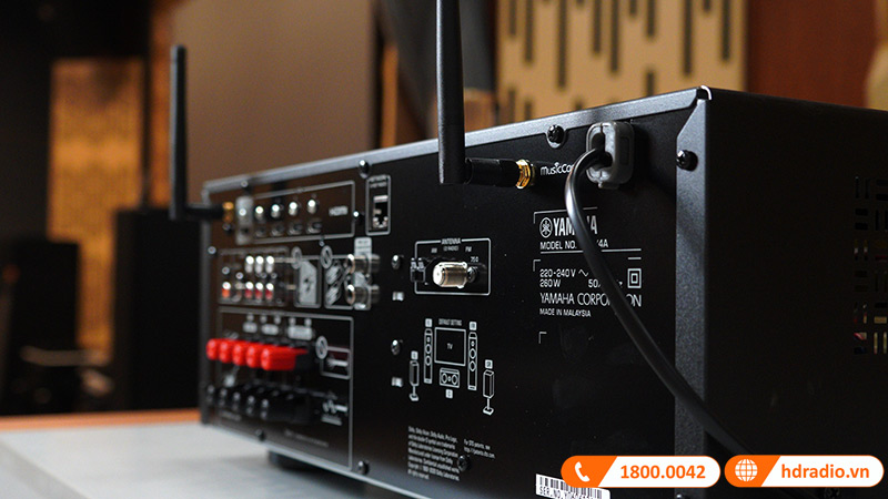Amply Yamaha RX V4A, 8K, 5.2 Kênh, 115W/CH, Bluetooth-10