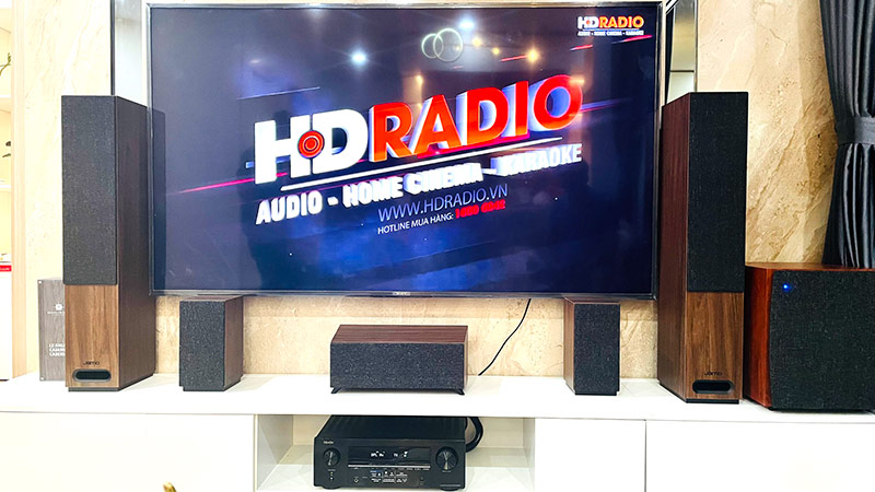 Dàn xem phim 5.1 Denon, Jamo AT13 (Denon X550BT + Jamo S807 HCS HCS + C910)-1