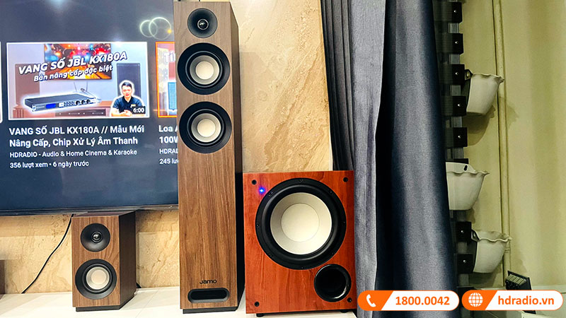 Dàn xem phim 5.1 Denon, Jamo AT13 (Denon X550BT + Jamo S807 HCS HCS + C910)-9