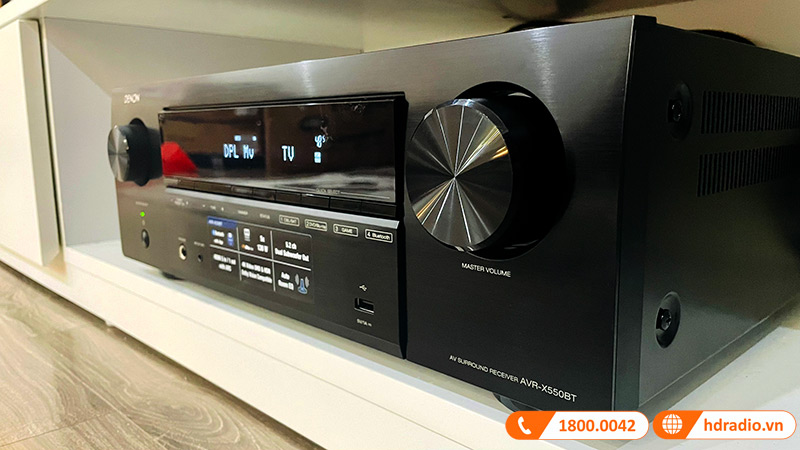 Dàn xem phim 5.1 Denon, Jamo AT13 (Denon X550BT + Jamo S807 HCS HCS + C910)-11
