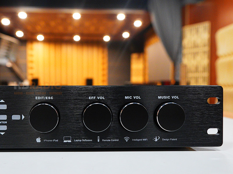 Vang số JKaudio X9000 Pro, Chống Hú Rít, 6CH, Chip DSP mới-2