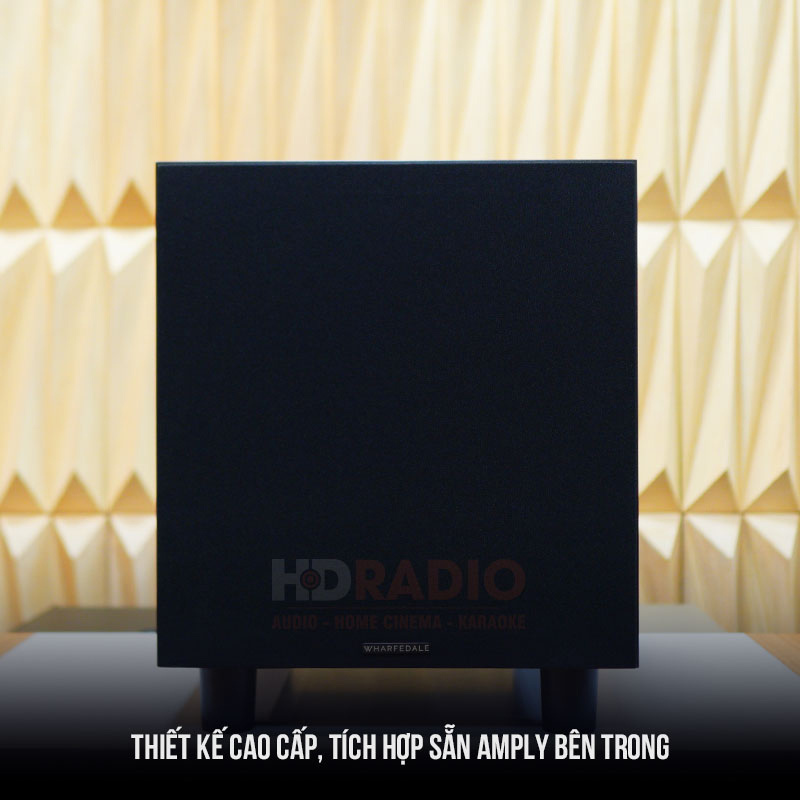 Loa Sub Wharfedale SW12, Bass 30cm, Công Suất 450W Peak, SPL 118dB-1