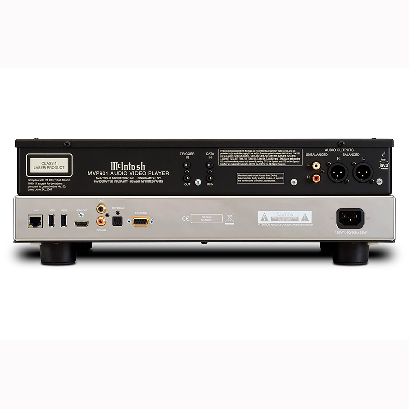 Đầu CD McIntosh MVP901, HDMI, OPTICAL (Hỗ trợ Blu-ray, DVD, CD, SACD, DVD-Audio)-4