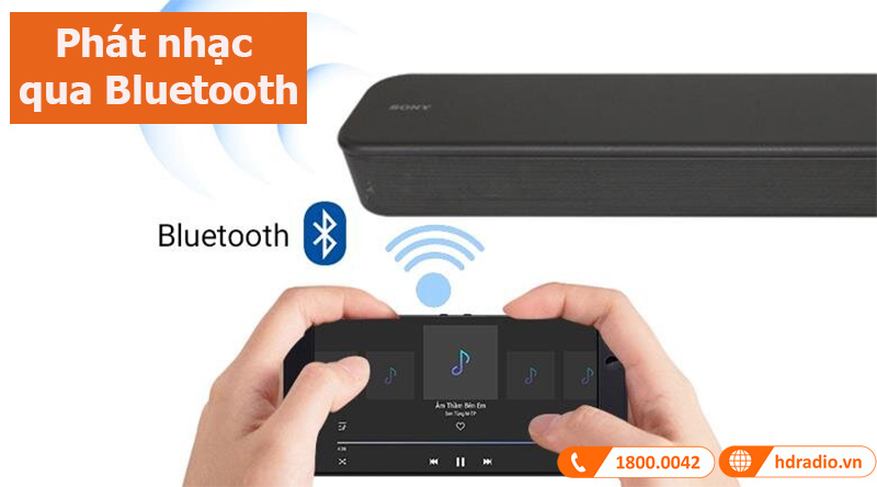 Loa soundbar Sony HT-S100F, 2.1 Kênh, Công Suất 120W, Bluetooth, Optical, HDMI ARC-4