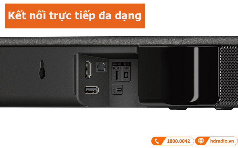 Loa soundbar Sony HT-S100F, 2.1 Kênh, Công Suất 120W, Bluetooth, Optical, HDMI ARC-9
